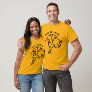 Persoonlijke Tekening van een Mooie Dog T-shirt