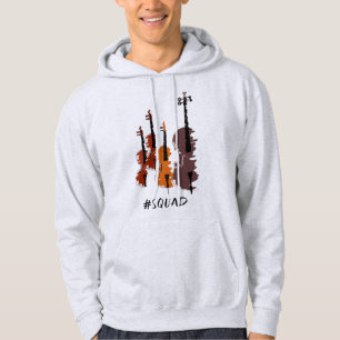 Persoonlijke tekenreeksmuziek hoodie