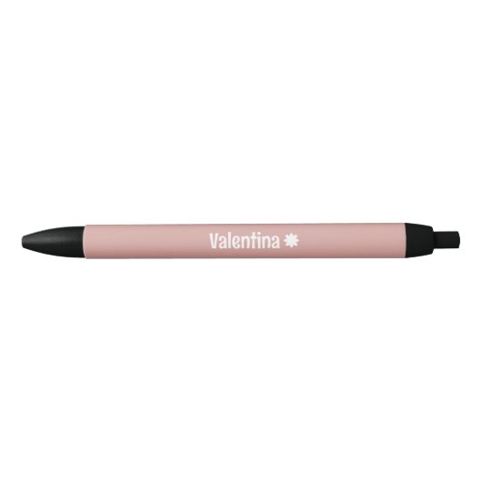 Persoonlijke tekst aangepaste kleur en icoon pen (Voorkant)