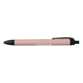 Persoonlijke tekst aangepaste kleur en icoon pen (Bovenkant)