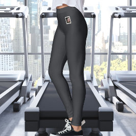 Persoonlijke tekst op foto van huisdier Cute Warm  Leggings