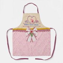 Persoonlijke tekst, waterverf hart en cupcake