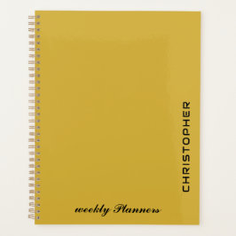 Persoonlijke Tekstplanner Elegant Aangepast Planner