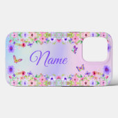 Persoonlijke telefoongesprekken voor haar pastale  Case-Mate iPhone case (Achterkant (horizontaal))