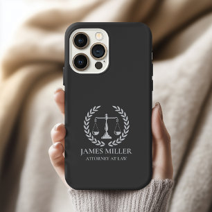 Persoonlijke telefoonhoes cadeau voor advocaten iPhone 15 pro case