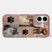 Persoonlijke telefoonhoes met 3 foto's, aangepaste Case-Mate iPhone case (Achterkant (horizontaal))