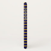 Persoonlijke telefoonhoes met gouden folie strepen Case-Mate iPhone case (Achterkant/links)