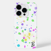 Persoonlijke telefoonhoes met inktspatten Case-Mate iPhone case (Achterkant)