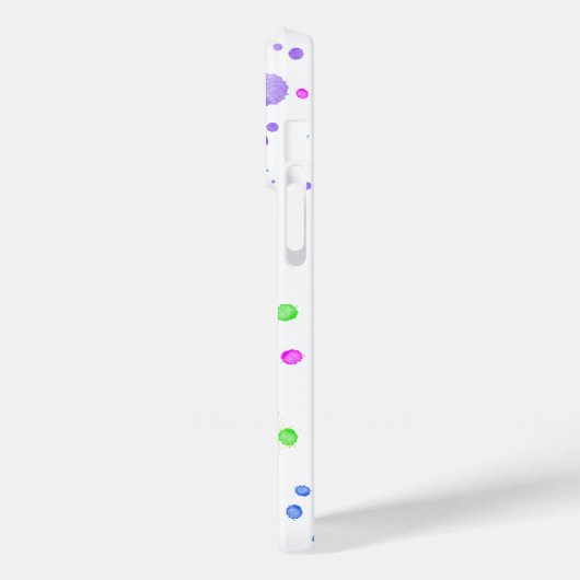 Persoonlijke telefoonhoes met inktspatten Case-Mate iPhone case (Achterkant / Links)