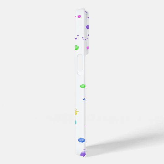 Persoonlijke telefoonhoes met inktspatten Case-Mate iPhone case (Achterkant / Rechts)