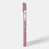 Persoonlijke telefoonhoesje met bladgoud en -zilve Case-Mate iPhone case (Achterkant / Links)