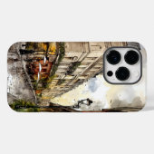 Persoonlijke telefoonkwestie Parijs Waterverf Case-Mate iPhone Case (Achterkant (horizontaal))