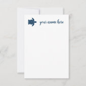 Persoonlijke tellerkaarten bedankkaart (Voorkant)