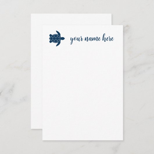 Persoonlijke tellerkaarten bedankkaart (Voorkant / Achterkant)