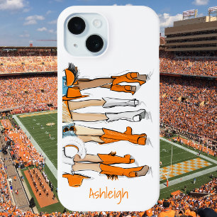 Persoonlijke Tennessee Dames / Oranje Laarzen iPhone 15 Case