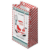 Persoonlijke Tennis Holiday Klein Cadeauzakje (Voorkant Gekanteld)