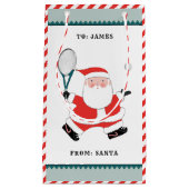 Persoonlijke Tennis Holiday Klein Cadeauzakje (Voorkant)