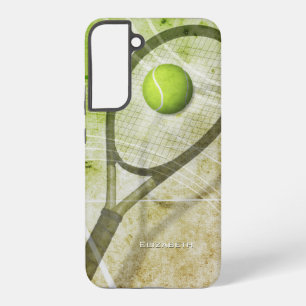 persoonlijke tennis voor meisjes samsung galaxy hoesje