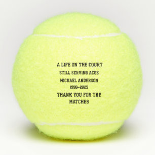 Persoonlijke Tennisbal – Een Leven op de Baan Tennisballen