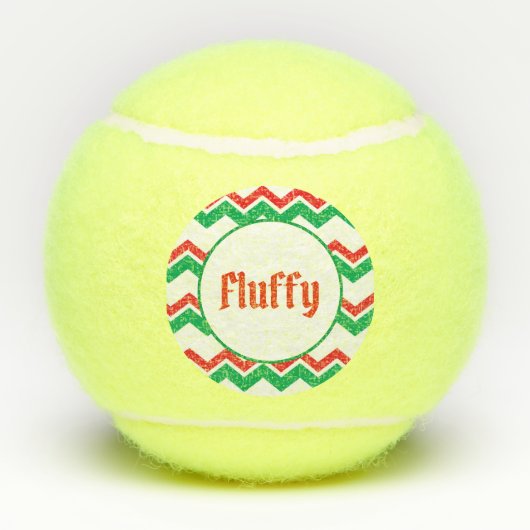 Persoonlijke tennisbal voor hond tennisballen (Achterkant)