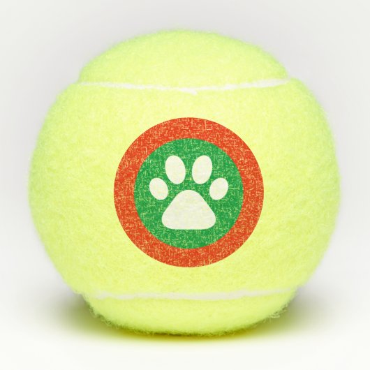Persoonlijke tennisbal voor hond tennisballen (Voorkant)
