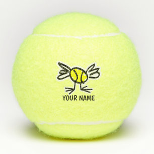 Persoonlijke tennisballen met schattig ontwerp