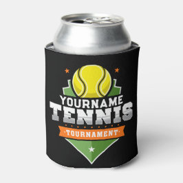Persoonlijke Tennisspeler NAAM Varsity Toernooi Blikjeskoeler