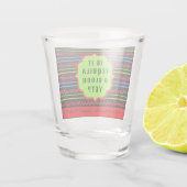 Persoonlijke Tequila O'Clock-evenement Shot Glas (Achterkant)