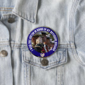 Persoonlijke ter ere van mijn vriend knoop ronde button 7,6 cm (In situ)