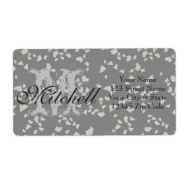 Persoonlijke terrazzo verzendadreslabels etiket