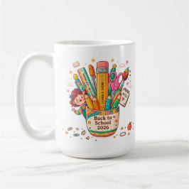 Persoonlijke Terug naar School 2026 Koffiemok