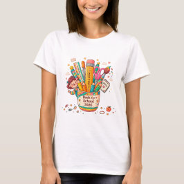 Persoonlijke Terug naar School 2026 T-shirt