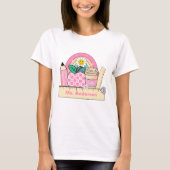 Persoonlijke 'Terug naar School' Docent T-shirt (Voorkant)