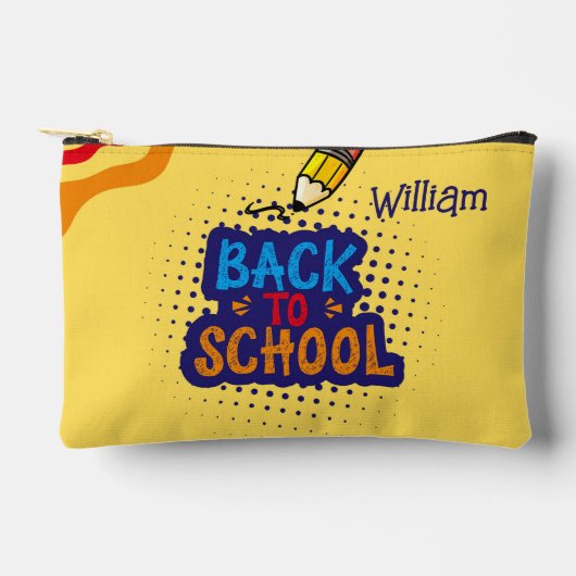 Persoonlijke "Terug naar school" pret-doodle Etui (Voorkant)