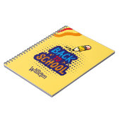 Persoonlijke "Terug naar school" pret-doodle Notitieboek (Linkerzijde)