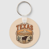 Persoonlijke Texas-sleutelhanger Sleutelhanger (Voorkant)