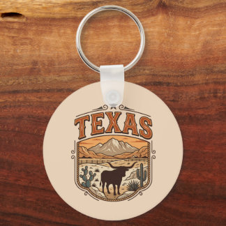 Persoonlijke Texas-sleutelhanger Sleutelhanger