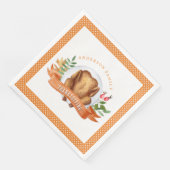 Persoonlijke Thanksgiving in Turkije Servet (Hoek)