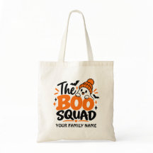 Persoonlijke The Boo Squad Halloween-tas