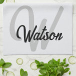 Persoonlijke theehanddoek, persoonlijke handdoek<br><div class="desc">Gepersonaliseerde theehanddoek,  gepersonaliseerde diskhanddoek,  familiekeuken</div>