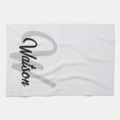 Persoonlijke theehanddoek, persoonlijke handdoek (Horizontaal)