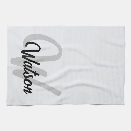 Persoonlijke theehanddoek, persoonlijke handdoek (Horizontaal)
