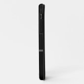 Persoonlijke Thin Silver Line Correction Officer Case-Mate iPhone Case (Achterkant/links)