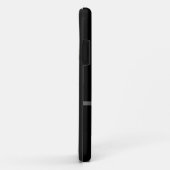 Persoonlijke Thin Silver Line Correction Officer Case-Mate iPhone Case (Achterkant/rechts)