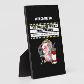 Persoonlijke thuisbioscoopbioscoop fotoplaat (Zijkant)