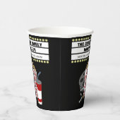 Persoonlijke thuisbioscoopbioscoop Gepersonaliseer Papieren Bekers (Rechts)