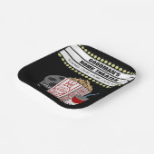 Persoonlijke thuisbioscoopbioscoop Gepersonaliseer Papieren Bordje (Gebogen)