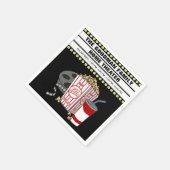 Persoonlijke thuisbioscoopbioscoop Gepersonaliseer Servet (Hoek)