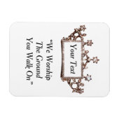 Persoonlijke Tiara Magneet (Horizontaal)