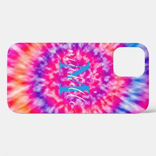 Persoonlijke tie Dye Case-Mate iPhone Case (Achterkant (horizontaal))